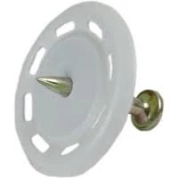 Spit Fixations Clou De Finition Zingué 038110 Clous CR9 50 Mm Avec Rondelle 34 Mm 200 Pièces