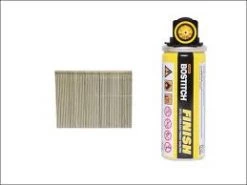 Stanley Bostitch Clou De Finition Zingué 16G64FC Clou De Finition Standard + Gaz 64mm Galvanisé 2000 Pcs.