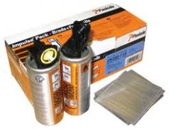 Paslode Fixation Clou De Finition 395195 F18 X 38 Mm - Clous Zingués (avec Cartouches De Gaz) 2000 Pcs.