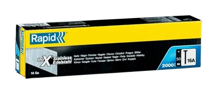 Rapid Clou De Finition Clous No. 16A En Acier Inoxydable 50 Mm 5000823 2,000 Pcs. 3 Rapid Clou De Finition Clous No. 16A En Acier Inoxydable 50 Mm 5000823 2,000 Pcs.
