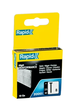 Rapid Clou De Finition No. 8 Brads 25 Mm 5000813 2,000 Pcs.